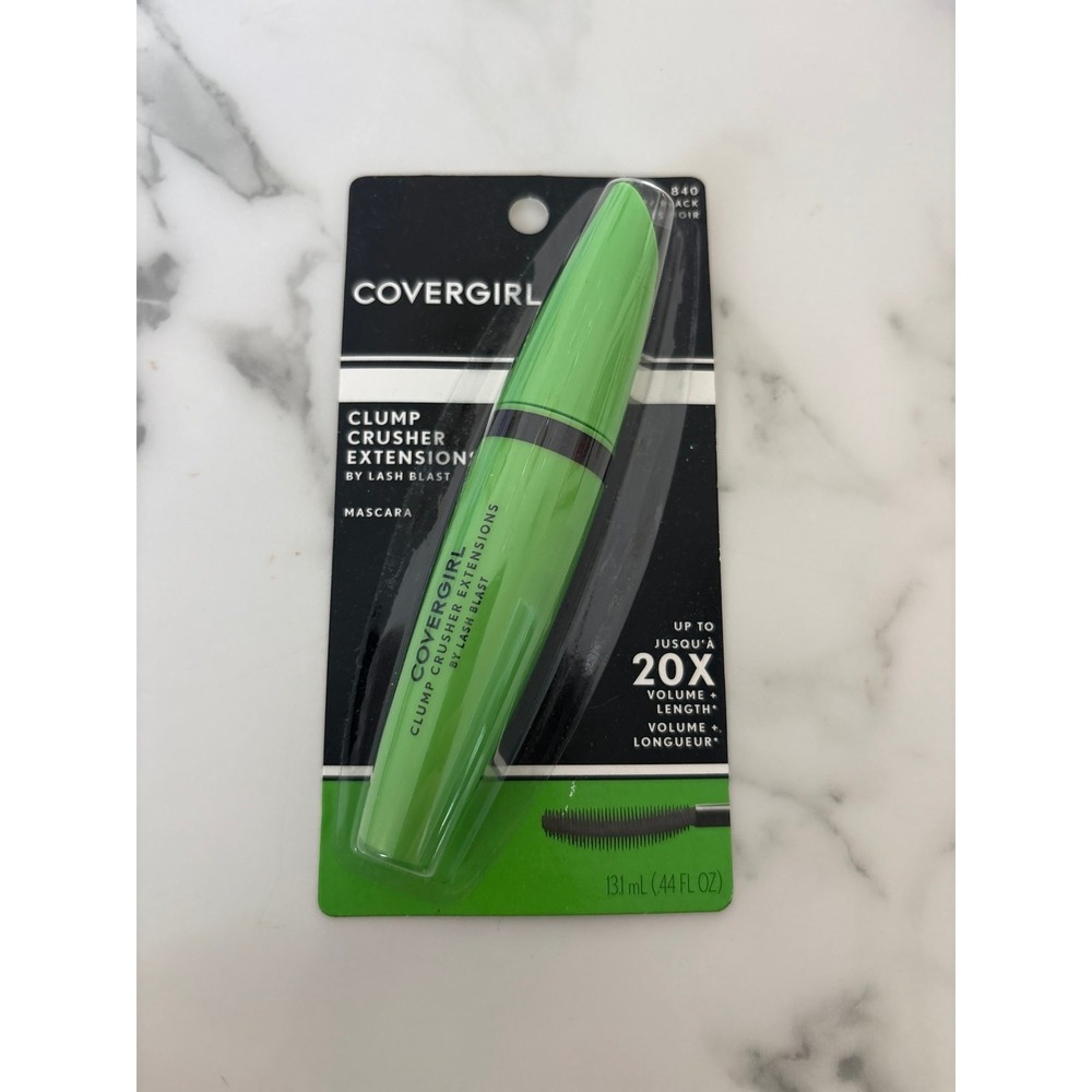Cover girl very black clump crushed extensions mascara
